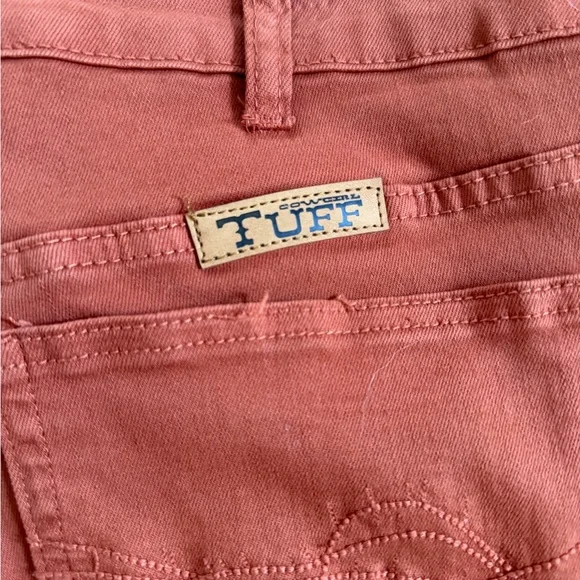 Cowgirl Tuff Burnt Orange Jeans - Picture 2 of 4